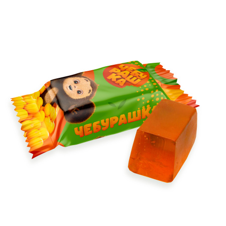 Мармелад желейный "ЧЕБУРАШКА" вкус апельсин 1 кг. (4 кг.)