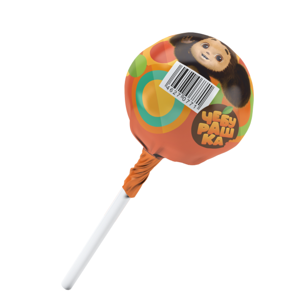 Карамель на палочке "ЧЕБУРАШКА", 5 кг.